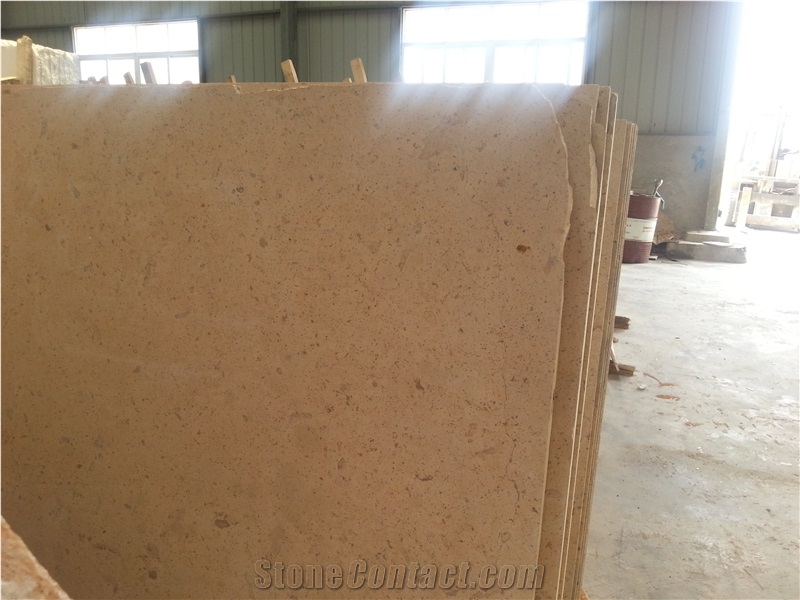Chinese Yellow Limestone Tiles & Slabs