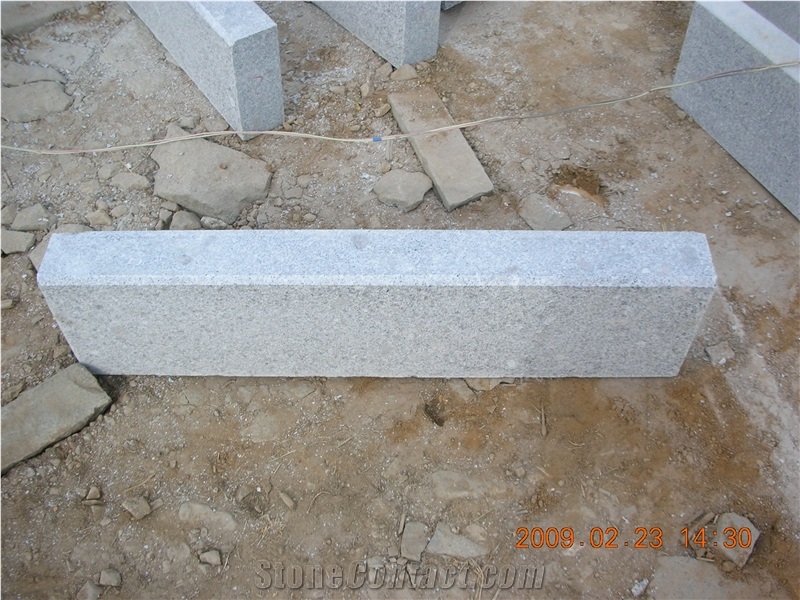 G341 Grey Granite Curbstone Side Road Stone