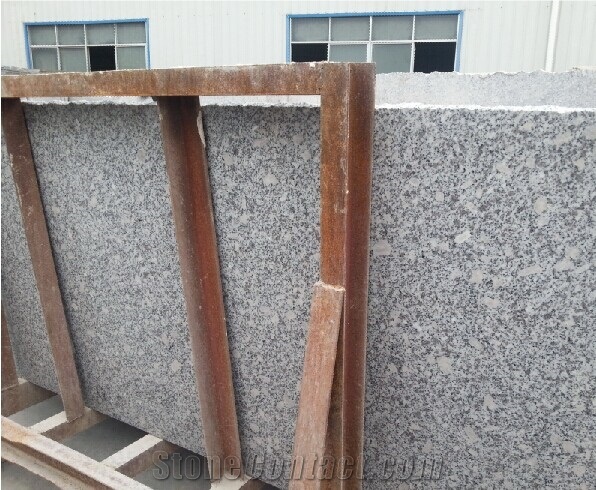 G503 Slabs & Tiles, Sesame White Granite Slabs & Tiles