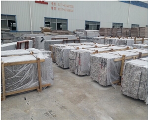 G503 Slabs & Tiles, Sesame White Granite Slabs & Tiles
