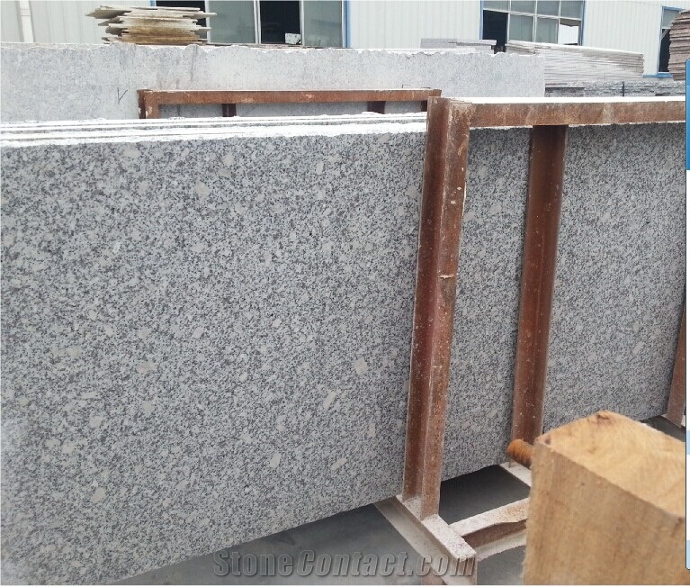 G503 Slabs & Tiles, Sesame White Granite Slabs & Tiles