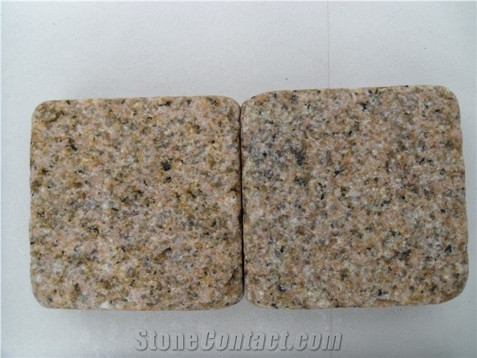 G603,G654,G636,G682 Granite Paving Stone, Grey Granite Cube Stone & Pavers