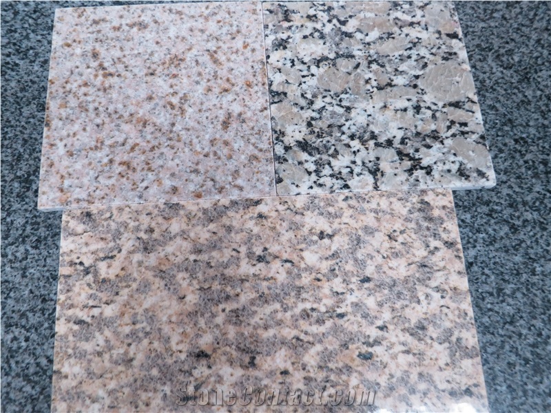 G682 & Tiger Skin Yellow & Gialle Golden Autumn Granite Slabs & Tiles