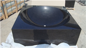 G684 Granite, Fu Ding Black Basin, Stone Sink, Granite Sinks