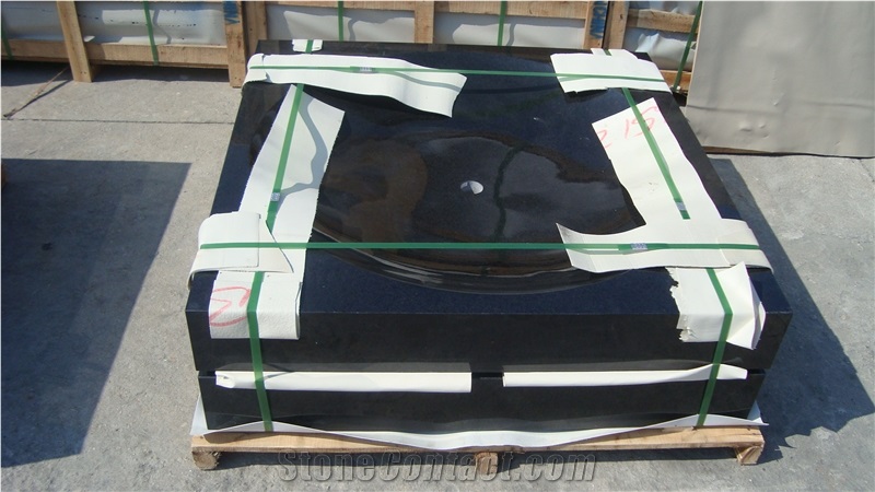 G684 Granite, Fu Ding Black Basin, Stone Sink, Granite Sinks