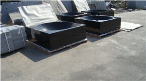 G684 Granite, Fu Ding Black Basin, Stone Sink, Granite Sinks