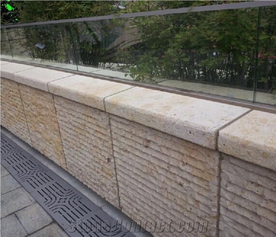 Henan Yellow Limestone Slabs & Tiles
