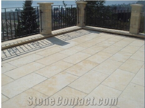 Henan Yellow Limestone Slabs & Tiles