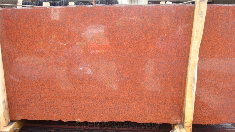 Taiwan Red, Red Granite Slabs & Tiles, Dyed Red Granite Slabs