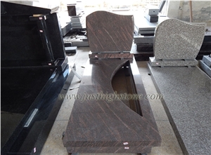 China Multicolor Red Granite Tombstone China Multicolor Red Granite Tombstone
