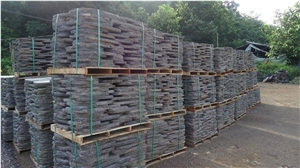 Basalt With Holes Slabs & Tiles, Viet Nam Grey Basalt