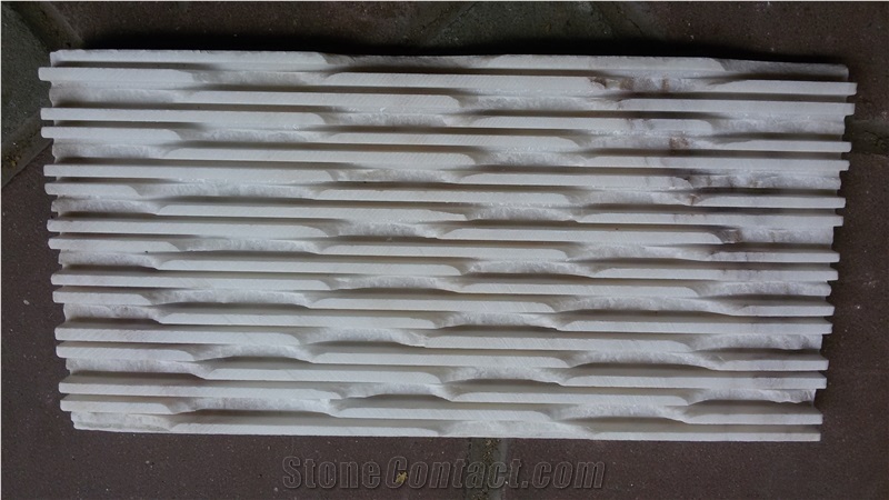Chiselled Marble Wall Panels