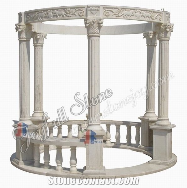 White Marble Garden Gazebos
