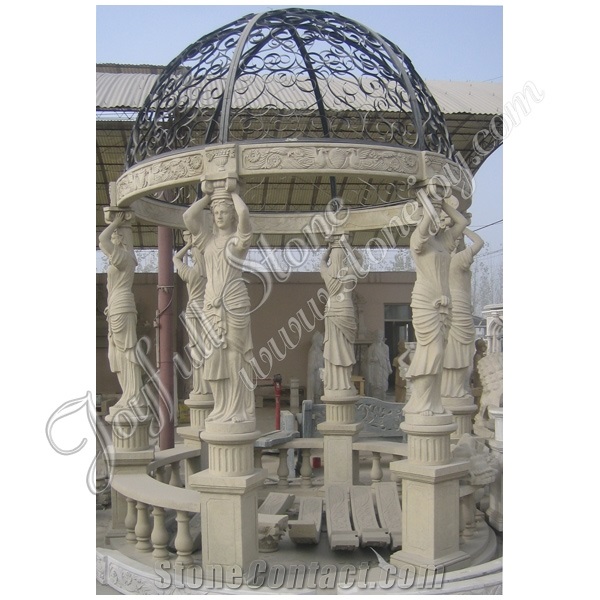 White Marble Garden Gazebos