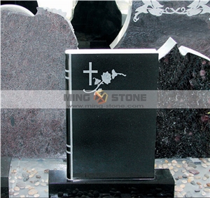 Cross Shaped Western Style Granite Monument