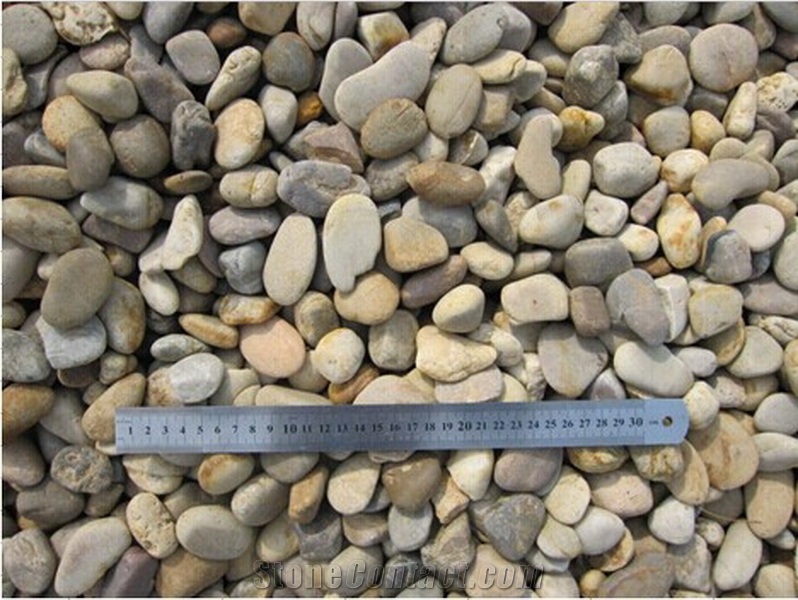 Natural Absolute Black Pure Polished Pebble Stone,River Stone