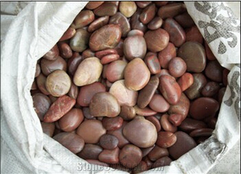 Natural Absolute Black Pure Polished Pebble Stone,River Stone