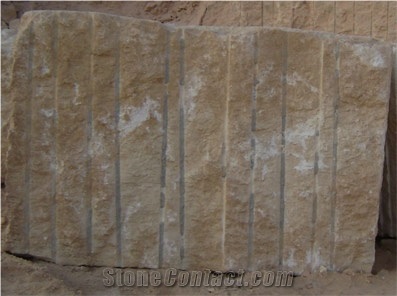 Golden Cream Marble Blocks