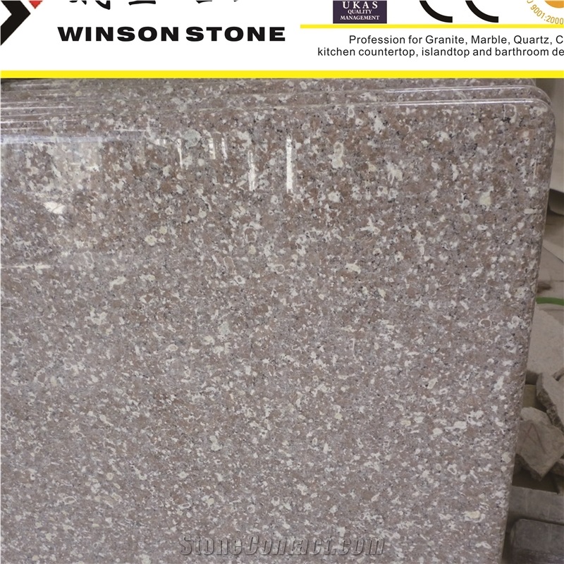 China Borwn Granite Kitchen Top Design, Brown Granite Kitchen Countertops