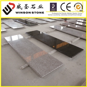 China Red Granite Kitchen Top Design,Cherry Pink G664 Granite ,Custom Violet Luoyuan Red Granite Countertops