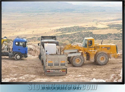 Noble Beige Marble, Burdur Beige Marble Blocks Form Own Quarry