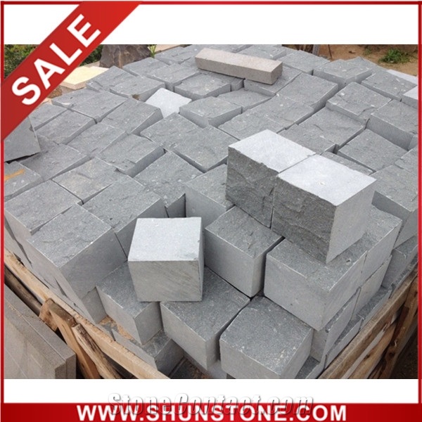 China Black Basalt, Cubes, Setts, Cobble Stone