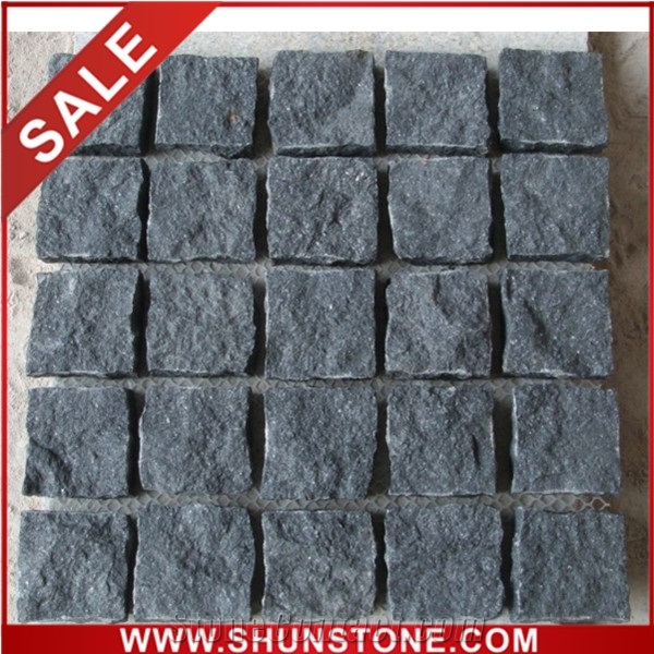 China Grey Basalt Cube Stone & Cobble Exterior
