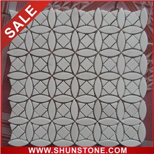 Factory with competitive price marble mosaic tile