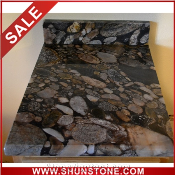 Newstar factory pre cut granite countertops 
