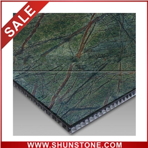 Rain Forest Green Aluminium Honeycomb Compound Panel Rain Forest Green Aluminium Honeycomb Compound Panel