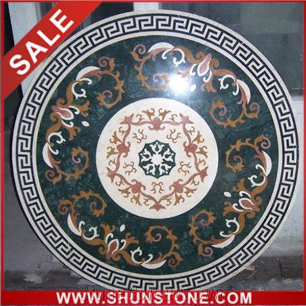 Simple Best Waterjet Medalion, Beige Marble Medallion