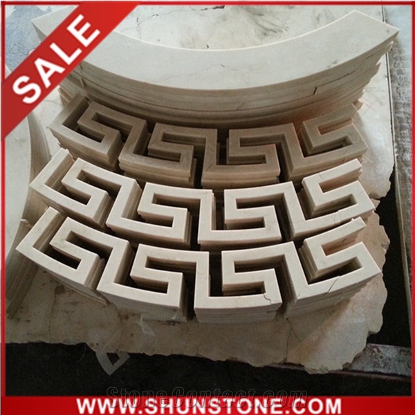 Simple Design Modern Marble Floor Medallion