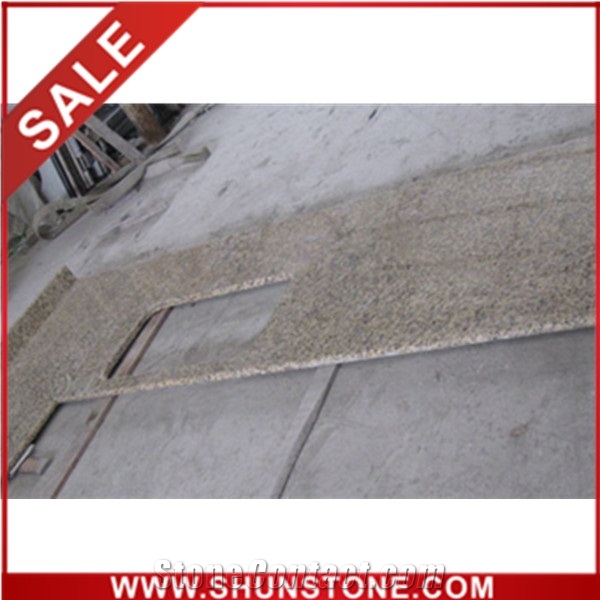 tiger skin yellow granite countertop &Countertop