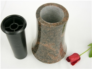 Monumental Vase Made Of Granite Himalaya