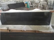 China Popular Mongolia Absolute Nero Black Basalt Polished Countertop, Kitchen Bar Desk Bench Custom Worktops with Round/Bullnose Edge Profile, Natural Building Stone Solid Surface, Factory Wholesaler