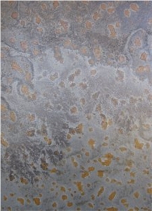 Brazilian Rust Slate Beveled Edge Floor Tiles