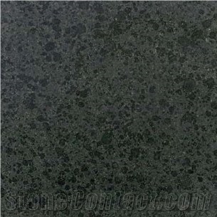 G684 Black Basalt Tiles, Polished