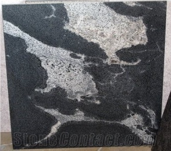 New Jet Mist Granite Polished Tiles