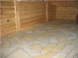 Solnhofen Stone Fossil Stone Irregular Flagstone