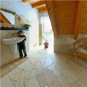 Solnhofen Stone Fossil Stone Irregular Flagstone