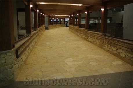 Solnhofen Stone Fossil Stone Irregular Flagstone