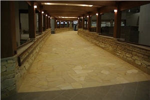 Solnhofen Stone Fossil Stone Irregular Flagstone