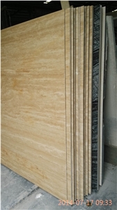 Yellow Travertine 8mm Ultra Thin Panel