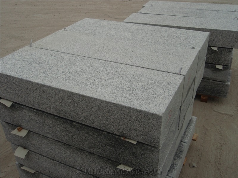 G602 Granite Bush-Hammered Kerbstone
