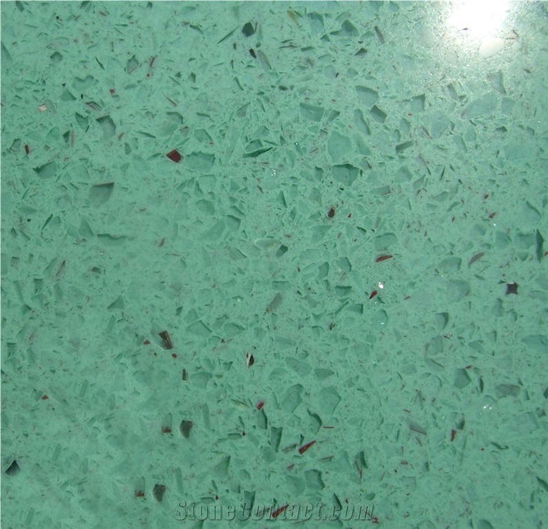Aqua Green Quartz Stone