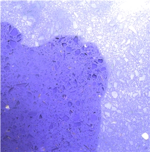 Violet Coro Giass Quartz