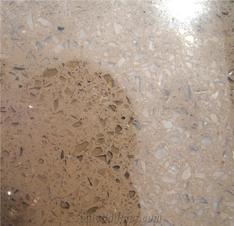 Wet Brown Stone Quartz