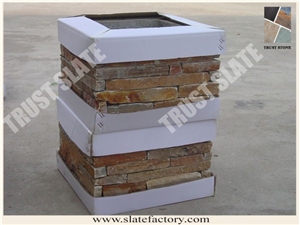 China Yellow Quartzite Decorative Column,Yellow Quartzite Decorative Pillar, Yellow Quartzite Decorative Post