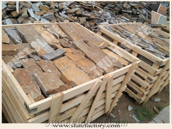 Rustic Quartz Loose Stone, Castle Stone, Sandstone Ledgestone, Fieldstone, Stone Veneer, Stacked Stone, Rustic Quartz Quartzite Fieldstone