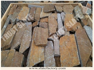 Rustic Quartz Loose Stone, Castle Stone, Sandstone Ledgestone, Fieldstone, Stone Veneer, Stacked Stone, Rustic Quartz Quartzite Fieldstone